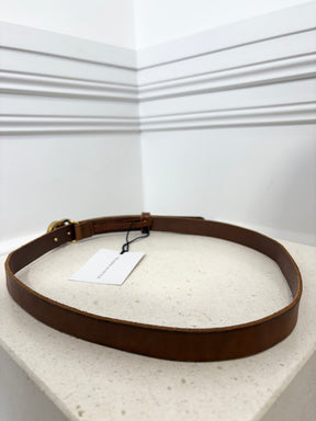 Gucci GG Marmont Thin Leather Belt Brown, 80 / 32