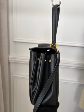 Balenciaga Small Black Rodeo Shoulder Bag
