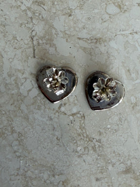 Tiffany & Co. Silver Return To Tiffany Heart Studs