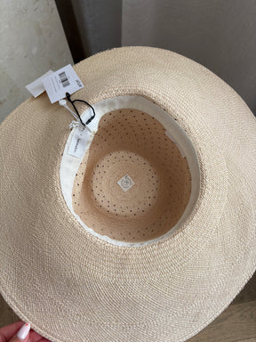 Zimmermann Spotted Vent Crown Sun Hat, Small