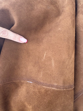 Camilla and Marc Tan Suede Jacket 'Camber' Jacket, M/L