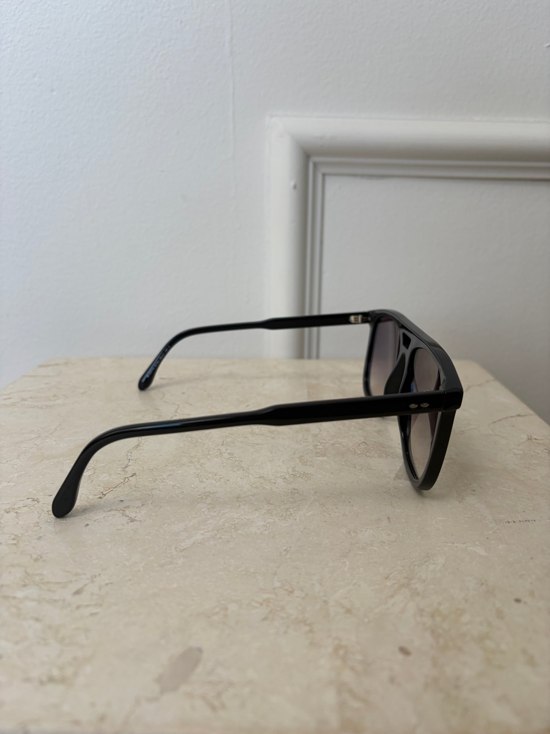 Isabel Marant Black Square Sunglasses, 8 AU