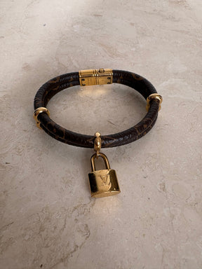 Louis Vuitton Canvas Monogram Keepit Bracelet