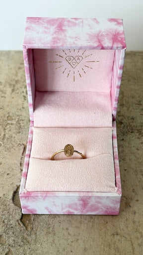 Baby Anything Gold Medallion Ring