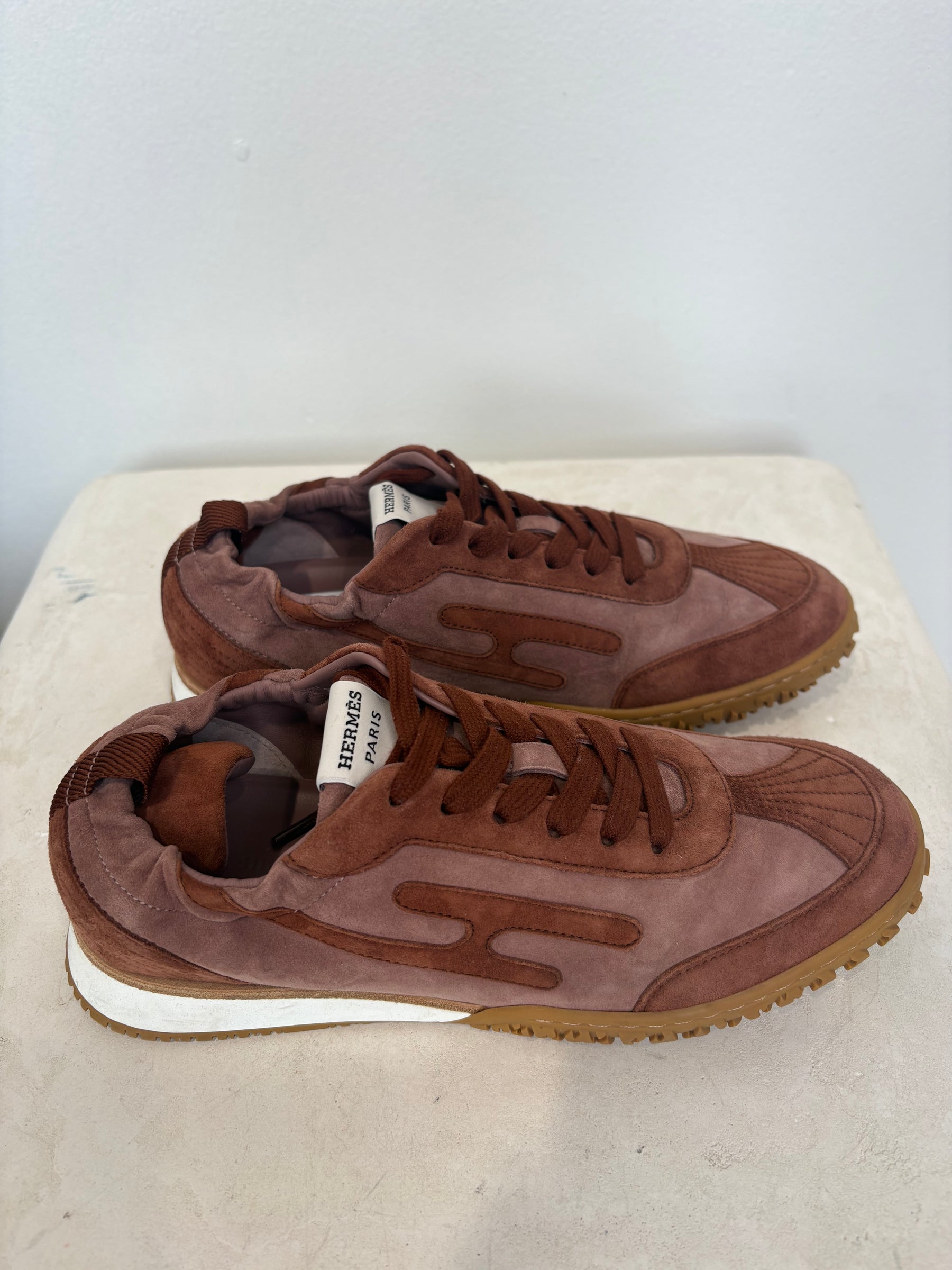 Hermès Jet Sneakers Rose Antique, 36.5