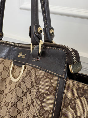 Gucci Monogram D Ring Tote