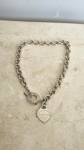 Tiffany & Co Silver Return to Tiffany Chain Necklace