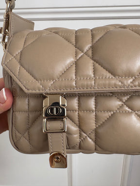 Dior Beige Quilted 'Diorcamp' Crossbody Bag