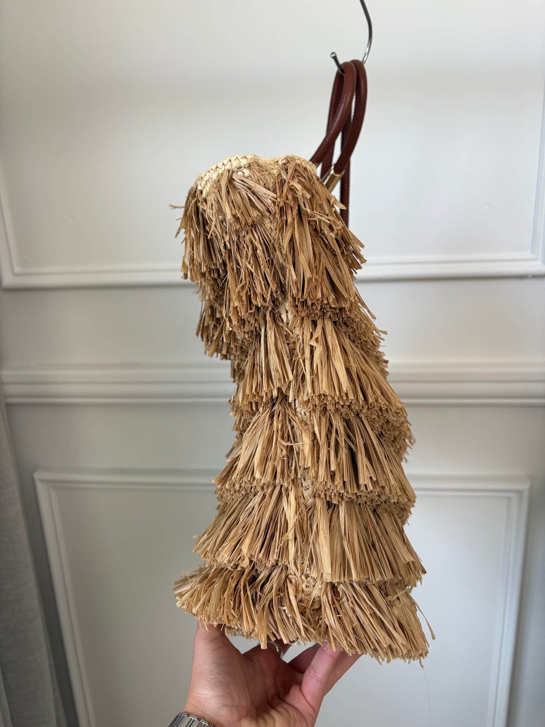 Zimmermann Goldentime Medium Fringe Tote