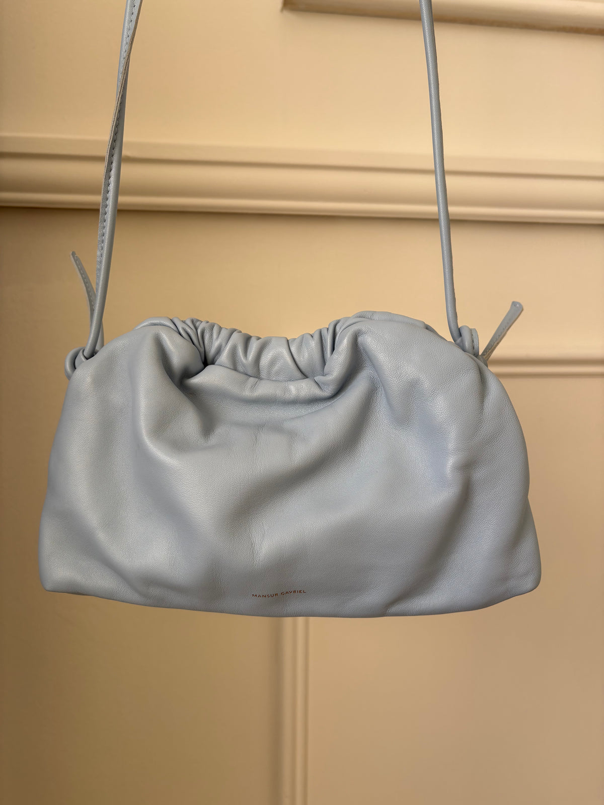Mansur Gavriel BagsMini Cloud Clutch In Pale Blue