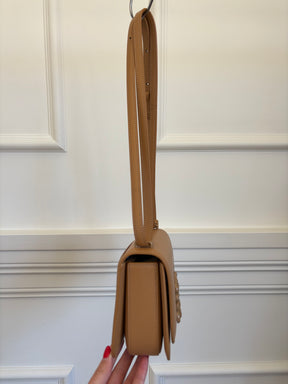 Loewe Warm Desert Small Goya Bag in Silk Calfskin