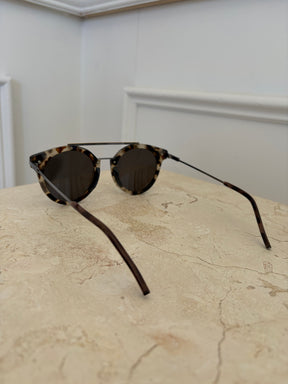 Fendi Tortoiseshell Round Sunglasses