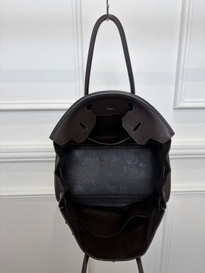 Hermès Birkin 35 in Ebene Clemence Leather
