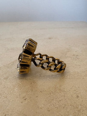Gucci GG Crystal Ring, 23