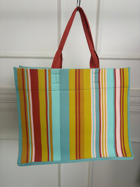Zimmermann Multi Colour Stripe Tote