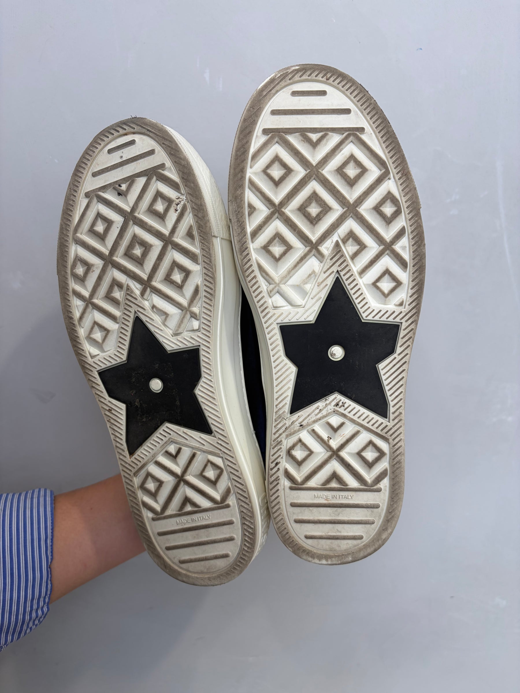 Dior Navy Velvet Walk'N'Dior, 36.5