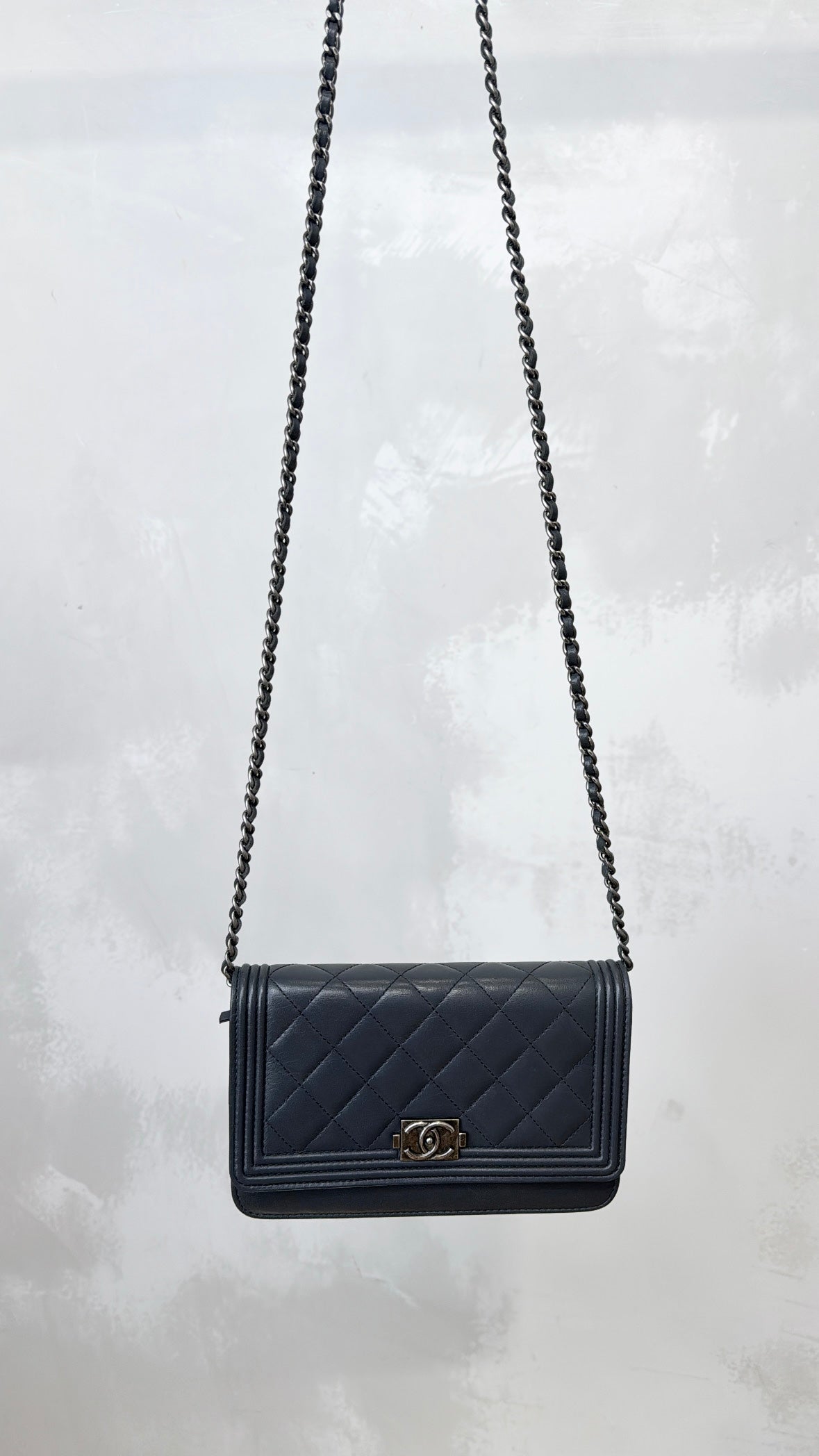 Chanel Boy Wallet On Chain