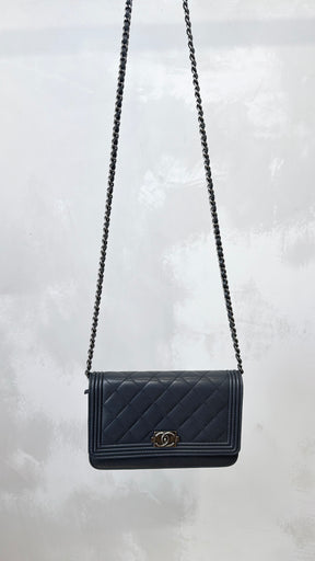 Chanel Boy Wallet On Chain
