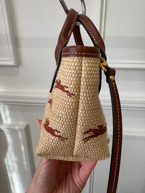 Longshamp Le Panier Pliage basket Bag Natural, XS