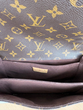 Louis Vuitton Canvas Monogram Pochette Metis