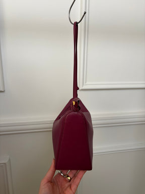 Loewe Mini Hammock Hobo Bag in Maroon