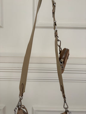 Prada Beige Re-Nylon Crossbody Bag