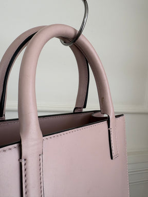 Valentino Garavani Blush Pink Mini Logo Shoulder Tote