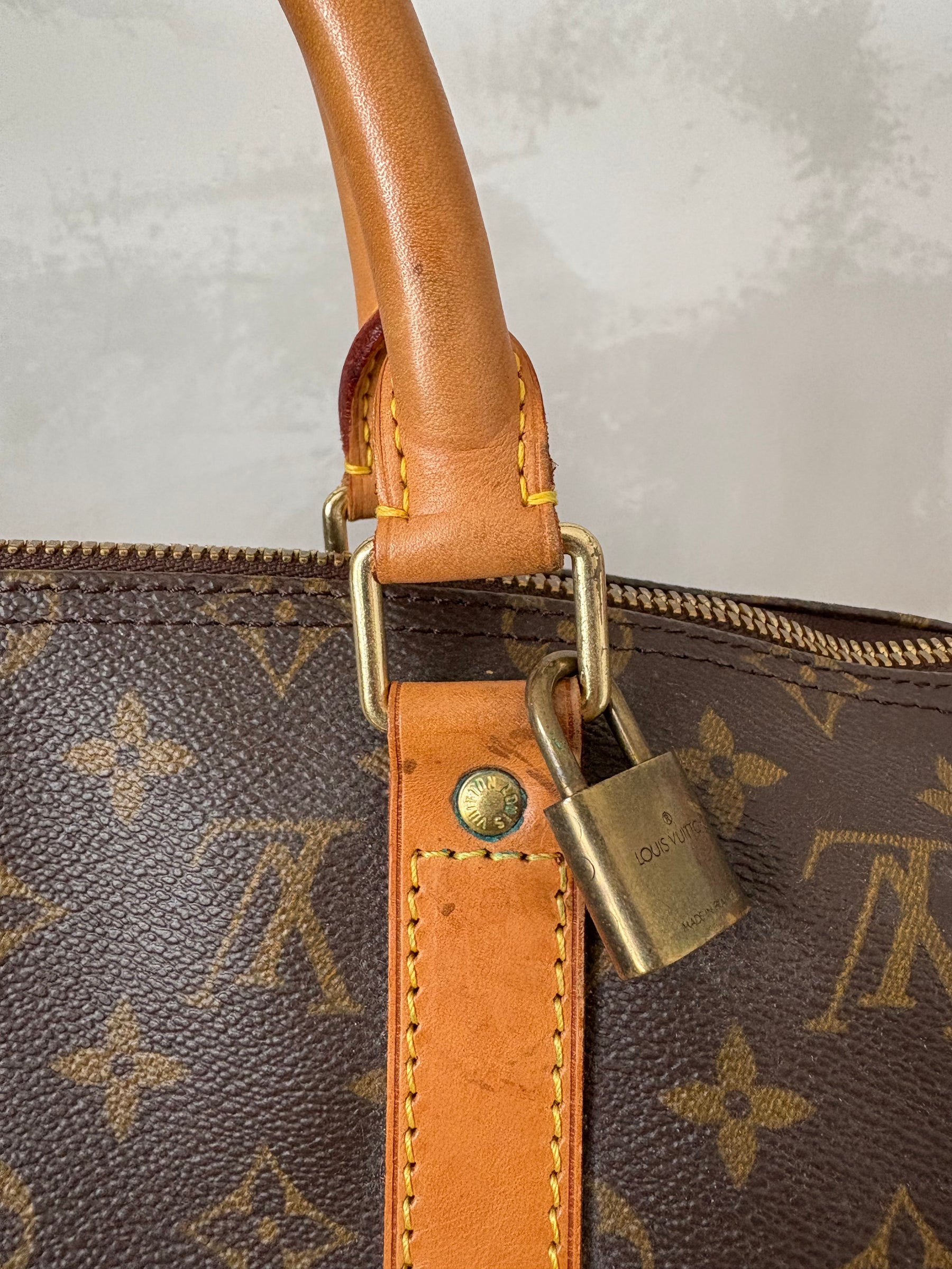 Louis Vuitton Canvas Monogram Keepall Bandouliere 50