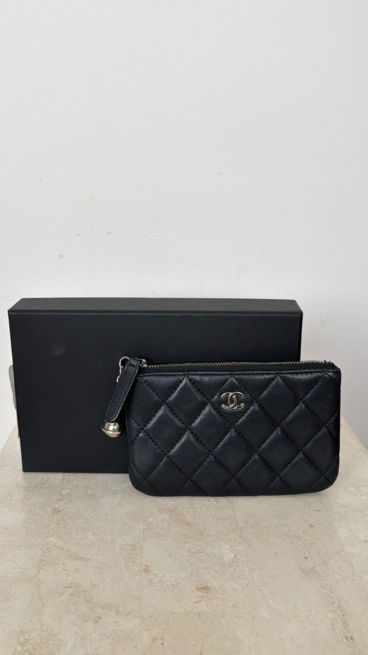 Chanel Quilted Leather Coin Purse