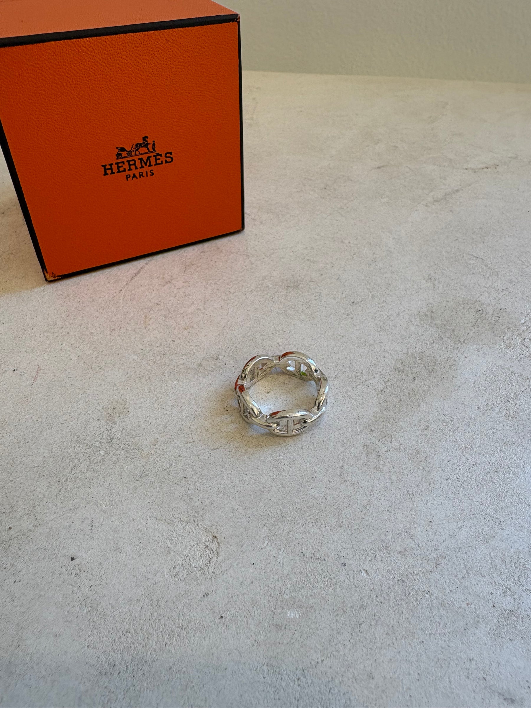 Hermès Chaine d'ancre Enchainee Ring Small Model, 51