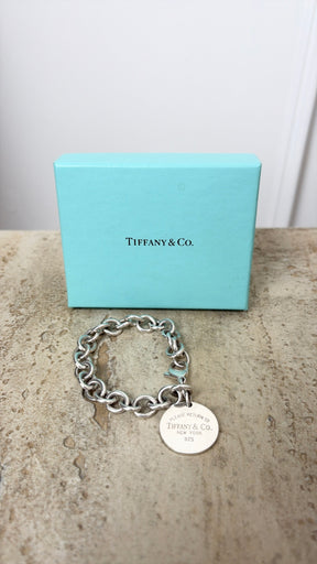 Tiffany & Co. Sterling Silver Return to Tiffany Chain Bracelet