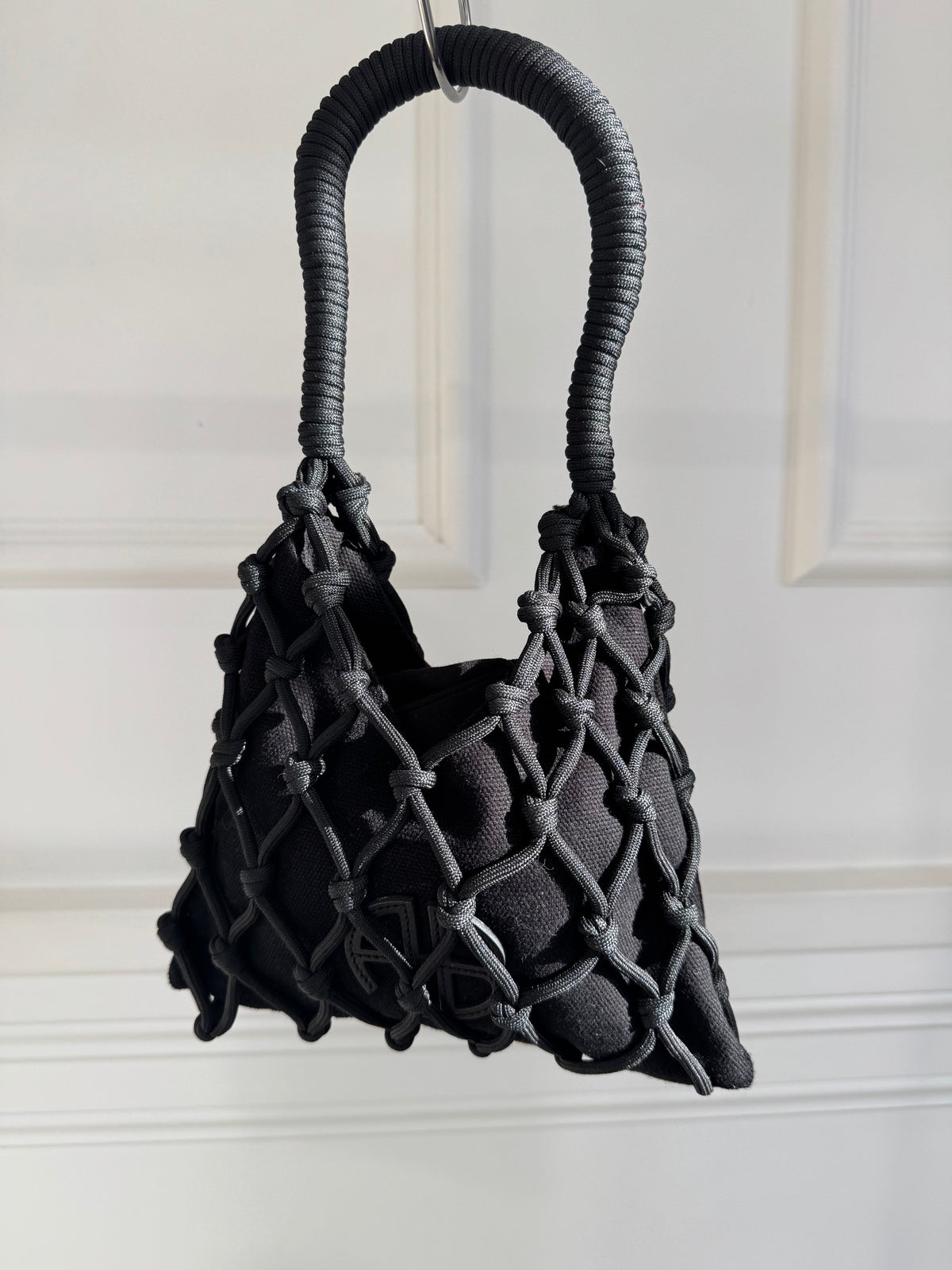 Anine Bing Black Net Mini Bag