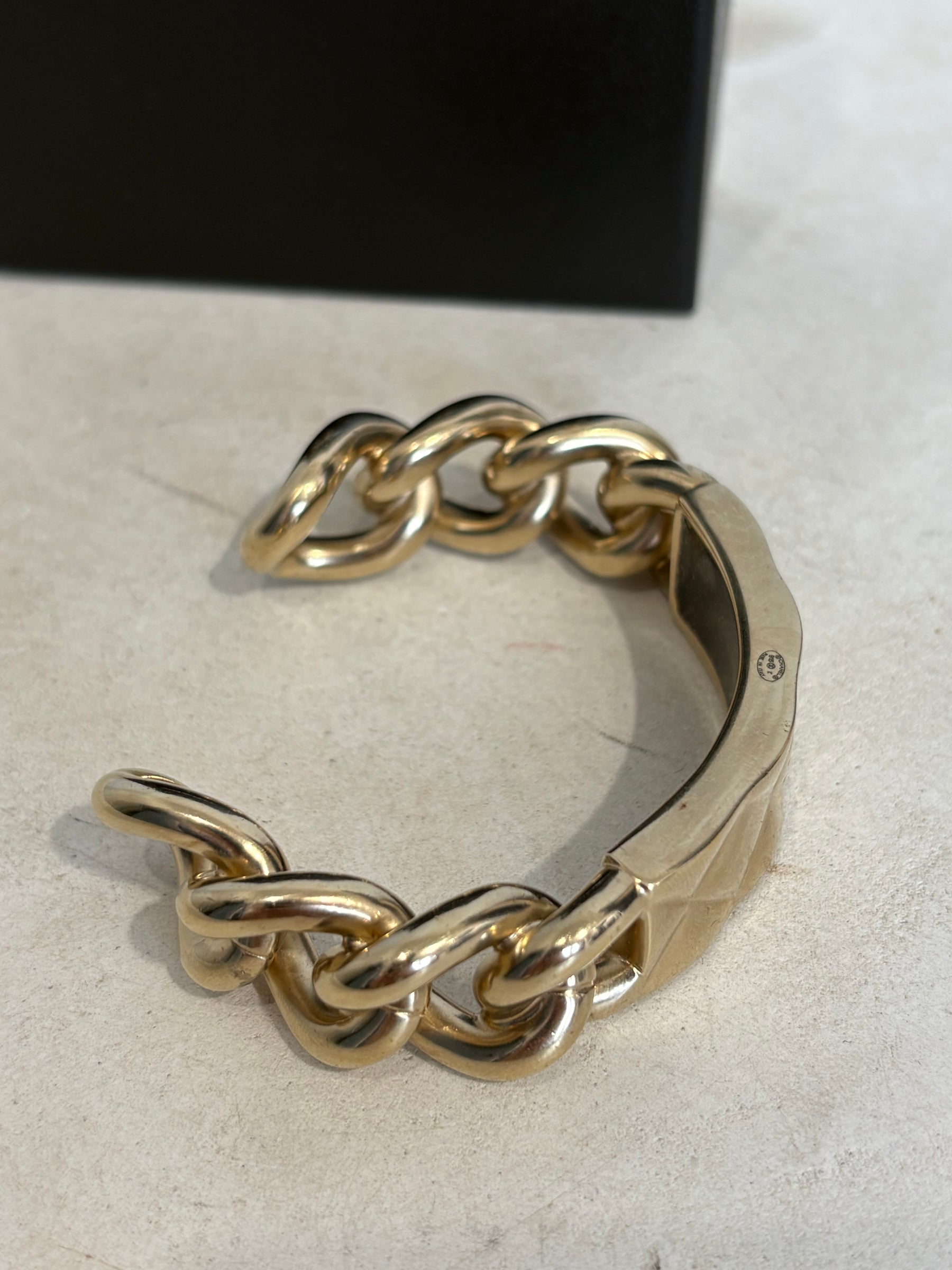 Chanel Gold Tone Cuff