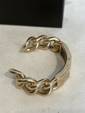Chanel Gold Tone Cuff