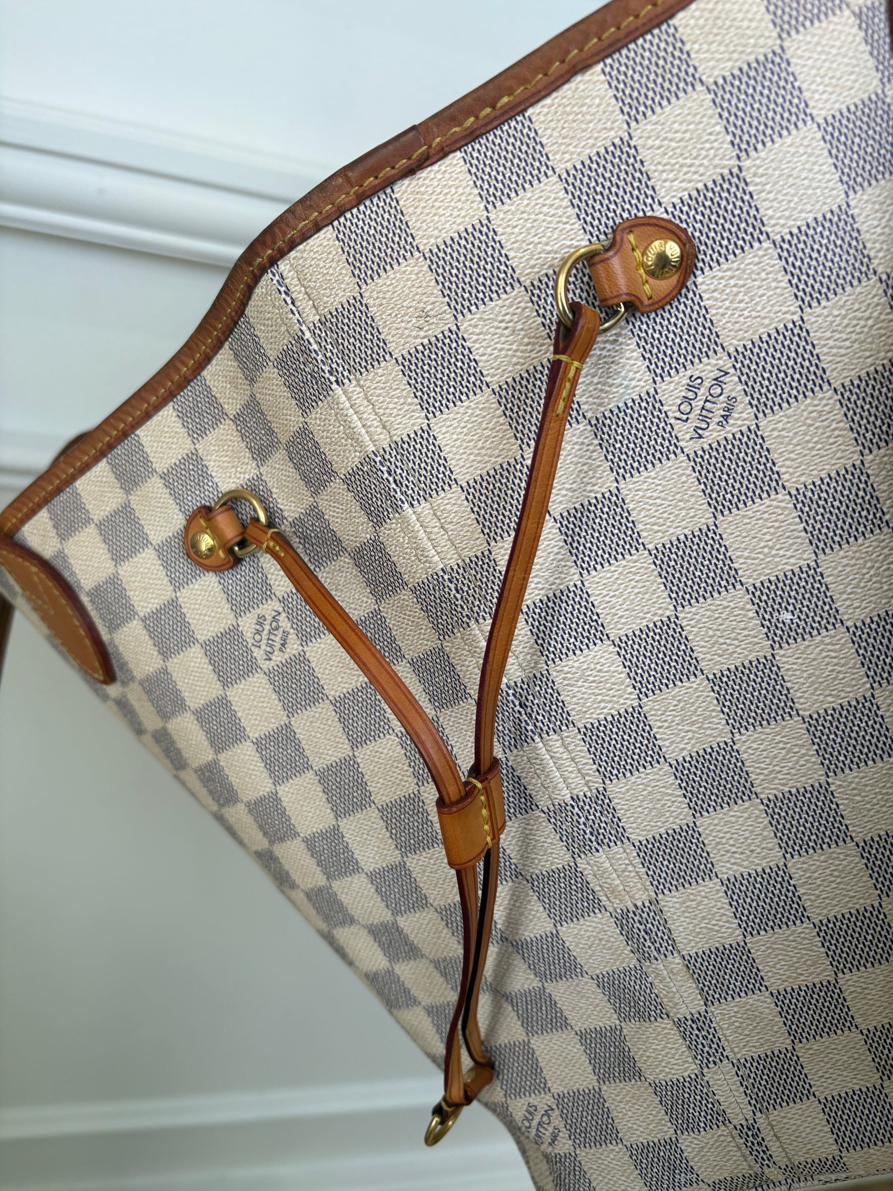 Louis Vuitton Damier Azur Neverfull Tote MM
