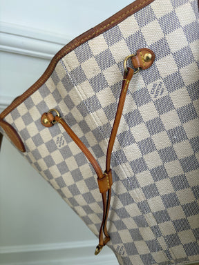 Louis Vuitton Damier Azur Neverfull Tote MM