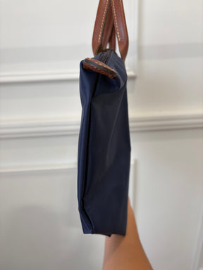 Longchamp Navy Le Pliage Tote Bag