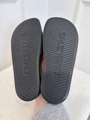 Balenciaga Pool Slides Black, 38