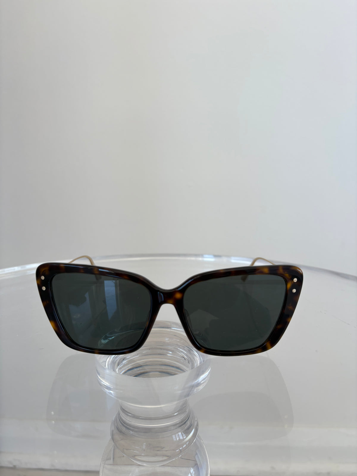 Dior Tortoiseshell Cat Eye Sunglasses