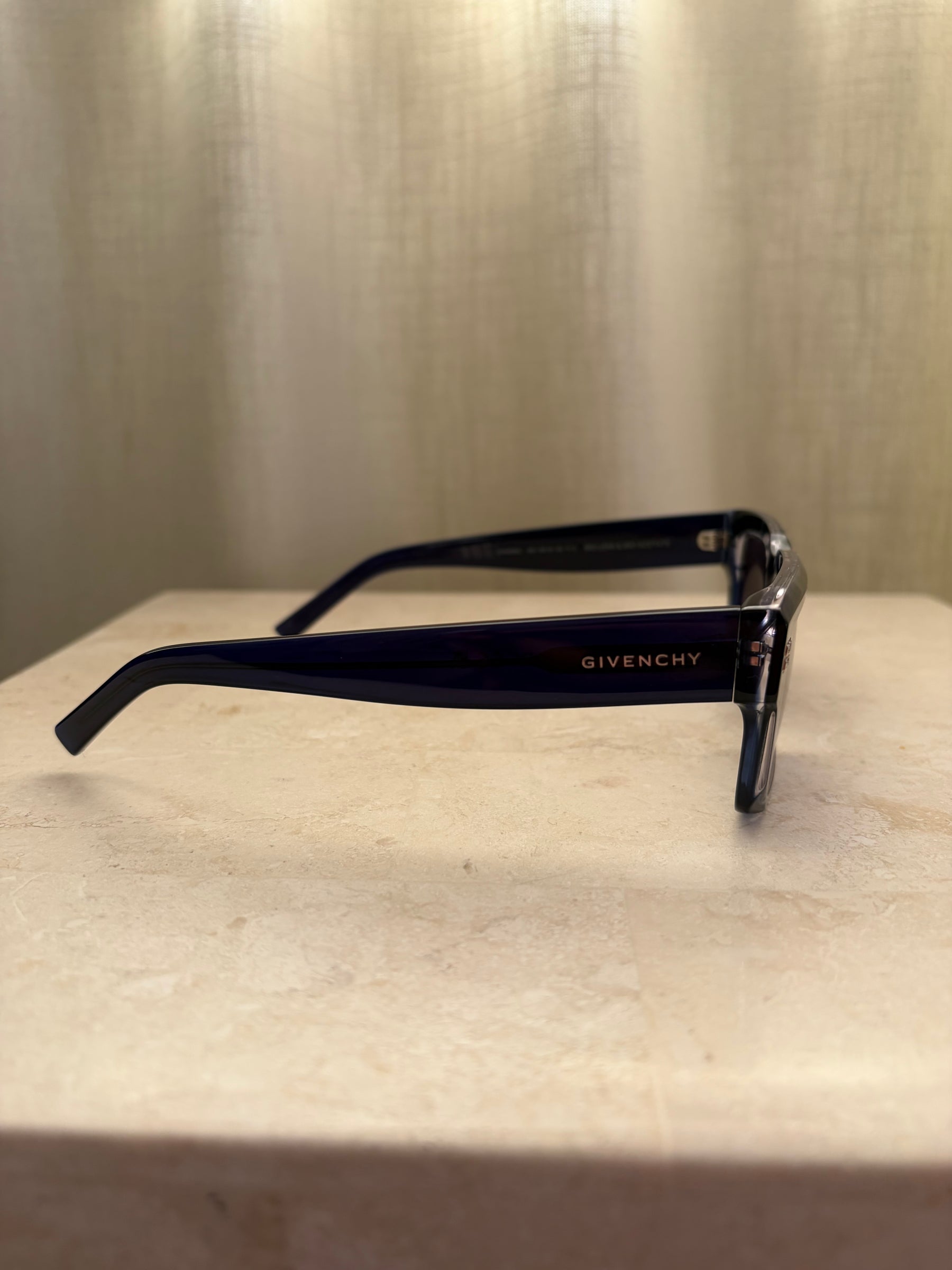 Givenchy Rectangle Blue Sunglasses