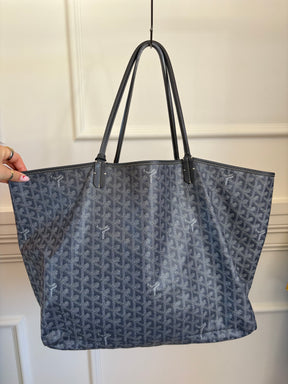 Goyard Saint Louis Tote Bag In Grey