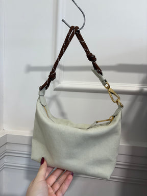 Miu Miu Beige Gabardine Pouch