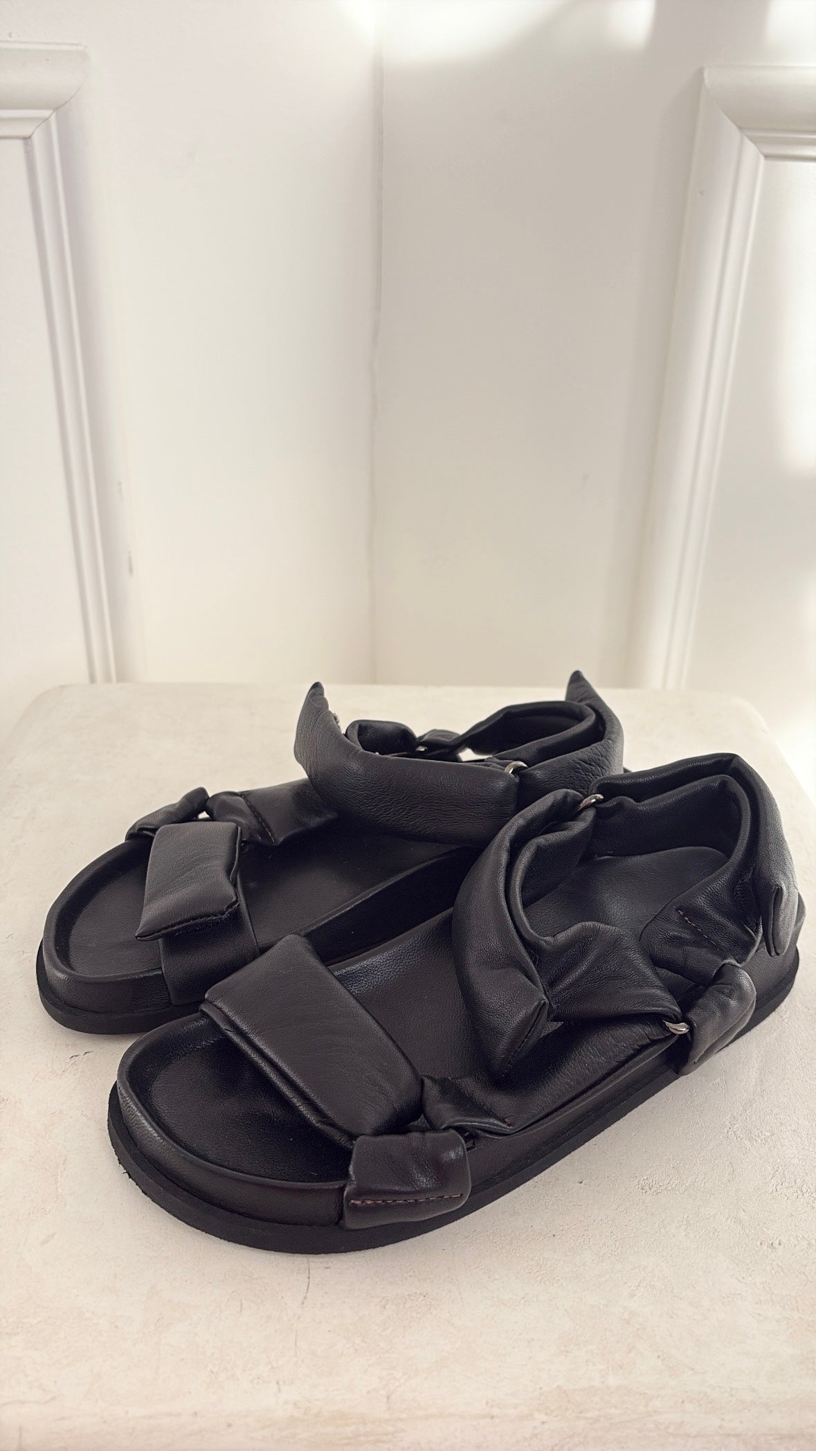 bassike Hiker Sandal Black, 36