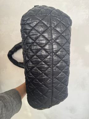 Chanel Coco Cocoon Bowling Bag Black