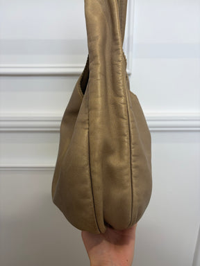 Loewe Hobo Gold Metalic Bag