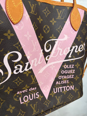 Louis Vuitton Neverfull Monogram Tote Saint Tropez