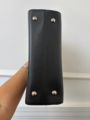Louis Vuitton Black Epi Leather Twist Tote