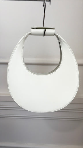 Staud White Moon Bag With Shoulder Strap