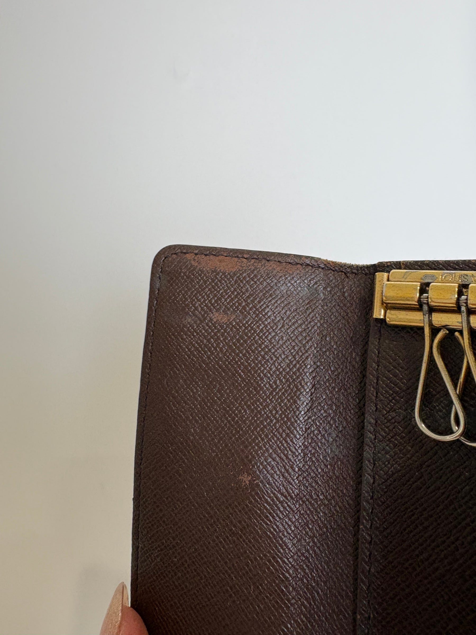 Louis Vuitton Damier Ebene Key Pouch