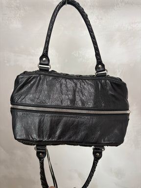 Balenciaga Plombe Quilted Chevre Leather Matelasse MM Bag